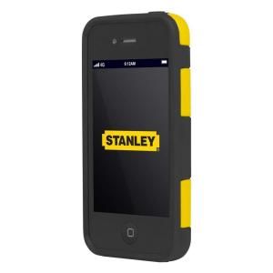 Stanley Technician iPhone 4 and 4S Rugged 2 Piece Smart Phone Case   Black and Yellow STLY003