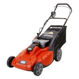 BLACK & DECKER 19 in. 36 Volt Cordless Electric Lawn Mower with Removable Battery CM1936