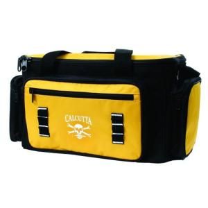 Calcutta Black and Yellow Tackle Bag with 4 Utility Boxes CTB10 370 4