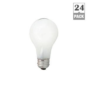 Sylvania 60 Watt Incandescent A19 Standard Coat Light Bulb (24 Pack) 10489.0