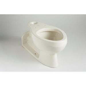 KOHLER Barrington Pressure Lite Elongated Toilet Bowl Only in Biscuit K 4327 96