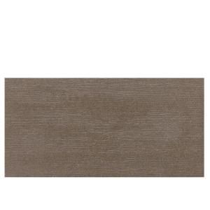 Daltile Identity Oxford Brown Fabric 12 in. x 24 in. Polished Porcelain Floor and Wall Tile (11.62 sq. ft. / case) DISCONTINUED MY2412241L
