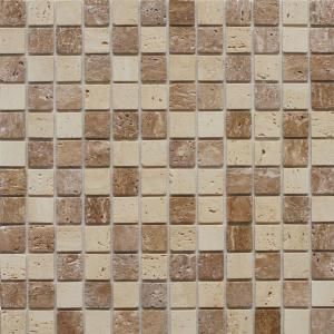 Instant Mosaic 12 in. x 12 in. Peel and Stick Natural Stone Wall Tile EKB 04 104