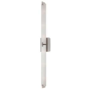 Eurofase Zuma Collection 4 Light Brushed Nickel Wall Sconce 23273 023