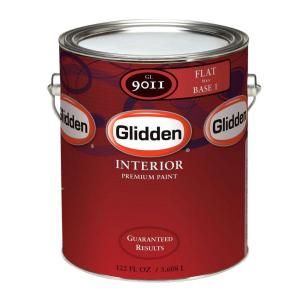 Glidden Premium 1 gal. Flat Interior Paint GLN9011 01