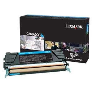 Lexmark Single Toner Cartridge   Cyan