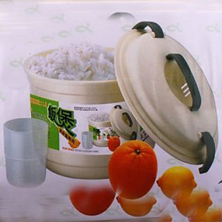 Microwave Rice Cooker, L20cm x W20cm x H19cm