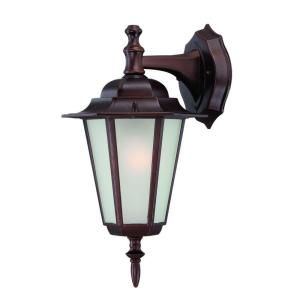 Acclaim Lighting Camelot Collection Wall Mount 1 Light Outdoor Architectural Bronze Light Fixture 6102ABZ/FR