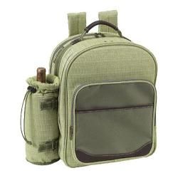 Picnic At Ascot Hamptons Picnic Backpack For Two Olive Tweed