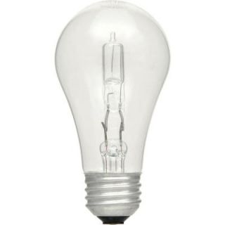 Ecosmart 60W Equivalent Incandescent A19 Clear Dimmable Light Bulb (2 Pack) 52606