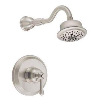 Danze Opulence 1 Handle Pressure Balance Shower Faucet Trim Kit in Brushed Nickel (Valve Not Included) D502857BNT