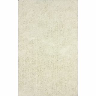 Nuloom Soft And Plush White Shag Rug (8 X 10)