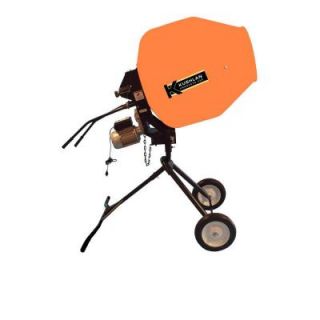 Kushlan 10 cu. ft. 1 HP 120 Volt Motor Direct Drive Cement Mixer with Moveable Pedestal DISCONTINUED 1000DD