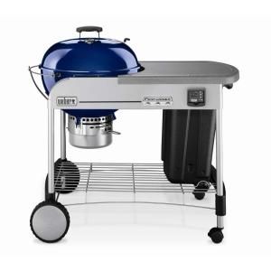 Weber Performer Gold 22 1/2 in. Charcoal Grill in Dark Blue DISCONTINUED 1438001