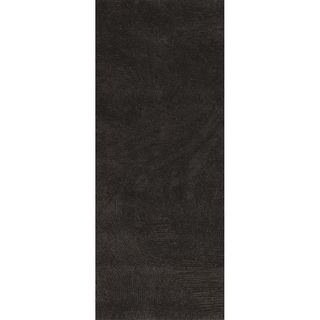 Hand woven Casual Nationals Black Solid Wool Rug (26 X 8)