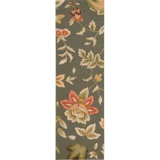Nourison French Country Grey 2 ft. 3in. x 8 ft. Runner 032539
