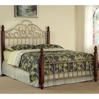 Home Styles St. Ives Queen Bed Cherry Size Queen