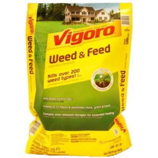 VIGORO 14 lb. 5,000 sq. ft. Weed and Feed Lawn Fertilizer 52201A1 