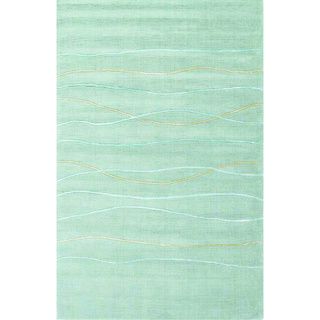 Domani Cultivated Ocean Rhythms Wool Rug (33 X 53)
