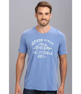 Lucky Brand Speed King Ford Graphic Tee Mens T Shirt (Blue)