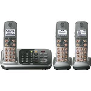 Panasonic DECT 6.0+ Cordless Phone with Digital Answering Machine and 3 Handsets DISCONTINUED KX TG7743S