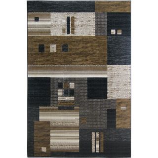 Mystique Harper Black Area Rug (711 X 1010)