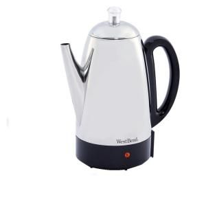 West Bend 12 Cup Percolator in Stainless Steel 54159