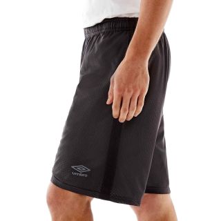 Umbro Core Mesh Shorts, Dark Charcoal, Mens