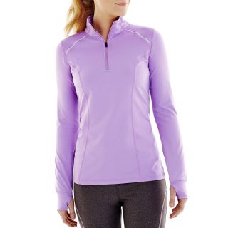 Xersion Half Zip Pullover, Purple, Womens