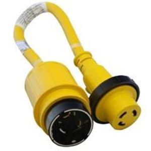 Rodale 1 ft. 30 Amp Marine Female to 50 Amp Male Adapter Cord DISCONTINUED P12530FL125/250ML