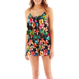 ARIZONA Romper, Black/White, Womens