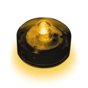 Lumabase Amber Submersible LED Lights (Box of 12) 68912