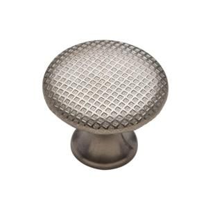 Knobware 1 1/8 in. Muted Nickel Cabinet Knob K 5002/45/SSYB/MN