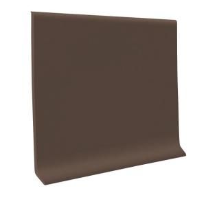 ROPPE Light Brown 4 in. x .080 in. x 48 in. Vinyl Cove Base (30 Pieces) 40C52P147