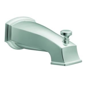 MOEN Rothbury Diverter Tub Spout with Slip Fit Connection in Chrome S3859