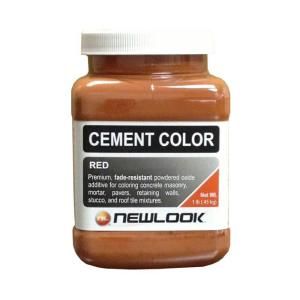NewLook 1 lb. Red Fade Resistant Cement Color CC1LB105