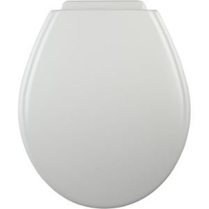 BEMIS Xcite Round Closed Front Toilet Seat in White 547XC 000