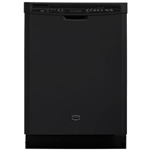 Maytag JetClean Plus Front Control Dishwasher in Black with Steam Cleaning MDBH949PAB