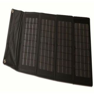 Nature Power 40 Watt Folding Monocrystalline Solar Panel for 12 Volt Charging 55040