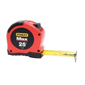 25 ft. Max Tape Measure DISCONTINUED 33 262