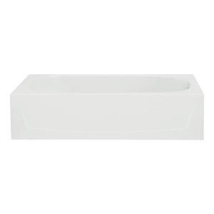 Performa 5 ft. Right Drain Soaking Tub in White 71041122 0