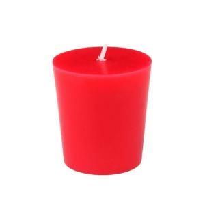 Zest Candle 1.75 in. Red Votive Candles (12 Box) CVZ 010