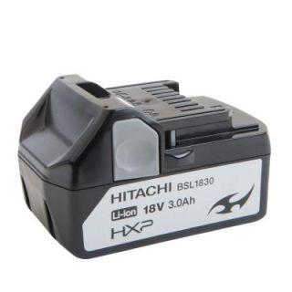 Hitachi BSL 1830 18 Volt 3 Amp Hours Lithium Ion Slide On Battery 330067