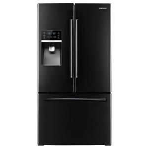 Samsung 31.6 cu. ft. French Door Refrigerator in Black RF323TEDBBC