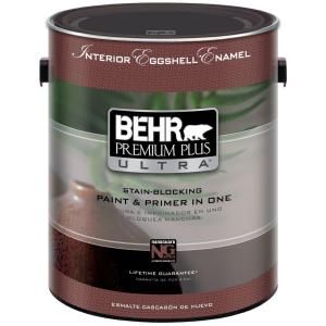 BEHR Premium Plus Ultra 1 Gal. Deep Base Eggshell Enamel Interior Paint 275301