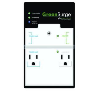 360 Electrical 4 Outlet GreenSurge Protector 36070