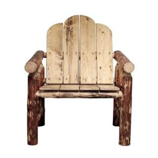Montana Woodworks Glacier Country Patio Deck Chair with Exterior Finish MWGCDC