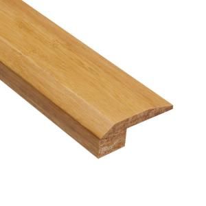 Home Legend Strand Woven Natural 9/16 in. Thick x 2 1/8 in. Wide x 78 in. Length Bamboo Carpet Reducer Molding HL206CR