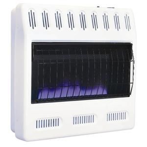 Williams Blue Flame Vent Free Wall Heater 30,000 BTU Propane Gas with Built In Thermostat 3086511.9