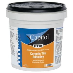 Capitol 1 gal. High Performance Ceramic Tile Adhesive and Mastic CT12G